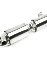 Kline Stainless Silencer Section 76/70mm Porsche 991 Turbo Gen 1 | Gen 2                                     - KL-POR-991TT-RS70-SS - Image 2