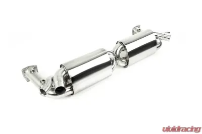 Kline Stainless Silencer Section 76/70mm Porsche 991 Turbo Gen 1 | Gen 2 - KL-POR-991TT-RS70-SS