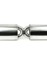 Kline Stainless Silencer Section 76/70mm Porsche 991 Turbo Gen 1 | Gen 2                                     - KL-POR-991TT-RS70-SS - Image 2