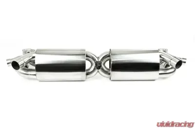 Kline Stainless Silencer Section 76/70mm Porsche 991 Turbo Gen 1 | Gen 2 - KL-POR-991TT-RS70-SS