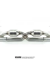 Kline Innovation 200 Cell X Pipe Set Porsche 996 GT3                                     - KL-POR-996GT3-200-CS-SS - Image 3