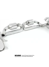 Kline Innovation Silencer Section 57mm OD Post/63mm OD Pre Porsche 996 GT3                                     - KL-POR-996GT3-RS-SS - Image 2