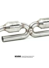 Kline Innovation Silencer Section 57mm OD Post/63mm OD Pre Porsche 996 GT3                                     - KL-POR-996GT3-RS-SS - Image 2