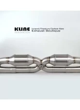 Kline Innovation 100 Cell X Pipe Set Porsche 997 Carrera 3.6 2005-2008                                     - KL-POR-997CR36-100-CS-SS - Image 2