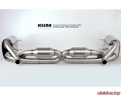 Kline Innovation 100 Cell X Pipe Set Porsche 997 Carrera 3.6 2005-2008 - KL-POR-997CR36-100-CS-SS