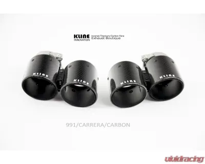 Kline Innovation Carbon Fiber Tips Porsche 991 Carrera - KL-991CR-CFT