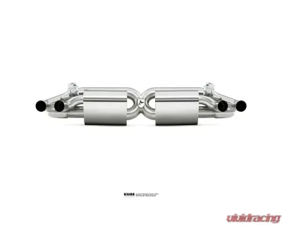 Kline Innovation Valvetronic Silencer Section Side Quad Exit Porsche 991.2 Carrera - KL-POR-991.2CR-VALVE-SIDE-RS-SS