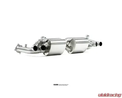 Kline Innovation Valvetronic Silencer Section Side Quad Exit Porsche 991.2 Carrera - KL-POR-991.2CR-VALVE-SIDE-RS-SS