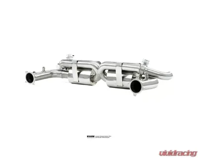 Kline Innovation Valvetronic Silencer Section Side Quad Exit Porsche 991.2 Carrera - KL-POR-991.2CR-VALVE-SIDE-RS-SS