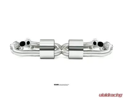Kline Innovation Valvetronic Silencer Section Porsche 992 Carrera - KL-POR-992CR-VALVE-RS-SS