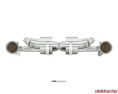 Kline Innovation Valvetronic Silencer Section Porsche 992 Carrera - KL-POR-992CR-VALVE-RS-SS
