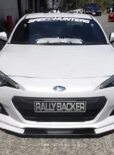 Rallybacker Front Lip Spoiler Subaru BRZ 2013-2016                                     - RBBRZ-FS - Image 3