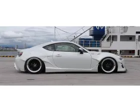 Rally Backer Version 1 Side Skirts with Canards Kit 86 FRS 2012-2016