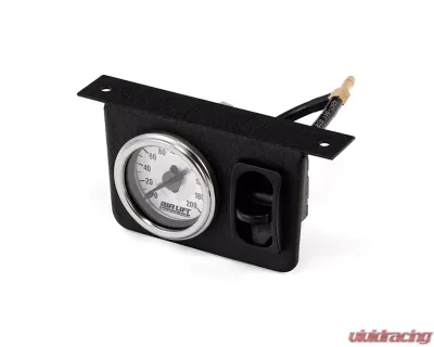 Air Lift Performance Single Needle Gauge Panel with 1 Paddle Switch 200 PSI - 26161