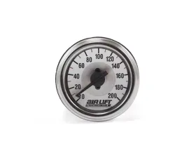 Air Lift Performance Dual Needle Gauge 200 PSI