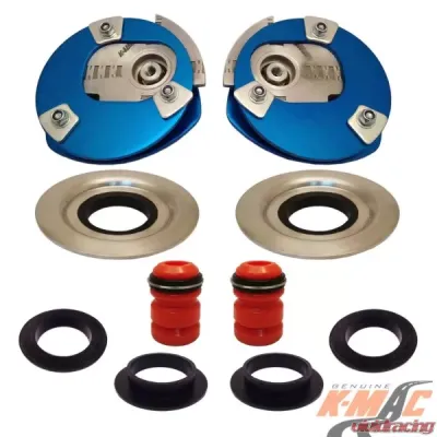 K-Mac Stage 2 Street | Race Front Camber & Caster Strut Mount Kit BMW 3 Series E21 | M3 Series E36 75-99 - 191916-2L