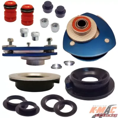K-Mac Stage 2 Street | Race Front Camber & Caster Strut Mount Kit BMW 3 Series 1502-2002 1966-1977 - 192016-2L
