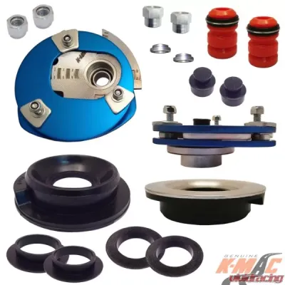 K-Mac Stage 2 Street | Race Front Camber & Caster Strut Mount Kit BMW 3 Series E36 | 8 Series E31 90-00 - 192316-2L