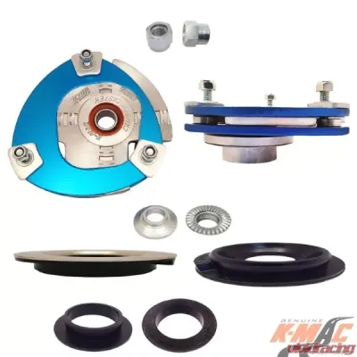K-Mac Stage 3 Full Race Front Camber & Caster Strut Mount Kit BMW 3 Series E36 | 8 Series E31 90-00 - 192316-3L
