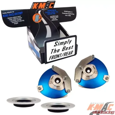 K-Mac Stage 2 Street | Race Front Camber & Caster Strut Mount Kit BMW 2011-2021 - 192616-2N