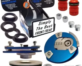 K-Mac Stage 2 Street | Race Front Camber & Caster Strut Mount Kit BMW X3 Series F25 | X4 Series F26 11-16