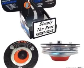 K-Mac Stage 1 Front Camber & Caster Strut Mount Kit BMW 5 Series E12 72-76