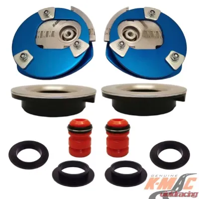 K-Mac Stage 2 Street | Race Front Camber & Caster Strut Mount Kit BMW 5 Series E12 | 6 Series E24 76-82 - 193216-2L