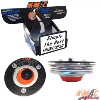K-Mac Stage 1 Front Camber & Caster Strut Mount Kit BMW 3 | M | M5 | M6 | 5 Series 82-96 - 193316-1J