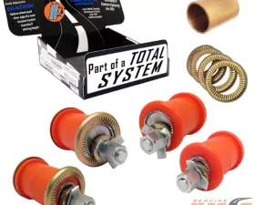 K-Mac Rear Camber & Toe Adjustable Bushing Kit BMW 7 | 6 | 5 | Series