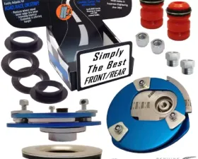 K-Mac Stage 2 Street | Race Front Camber & Caster Strut Mount Kit BMW 5 Series E34 | 7 Series E32 | M5 Series E34 88-96