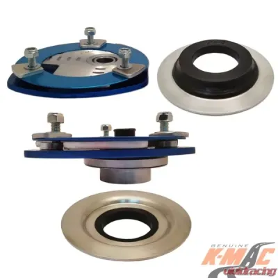 K-Mac Stage 3 Full Race Front Camber & Caster Strut Mount Kit BMW 7 Series E23 1977-1986 - 193816-3L
