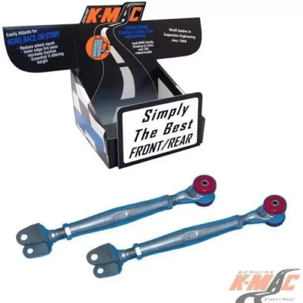 K-Mac Rear Camber Adjustable Trailing Arm Turnbuckle Kit BMW Mini MK I Series R5X | MK II Series R5X | R6X - 195026K