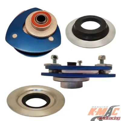 K-Mac Stage 2 Street | Race Front Camber & Caster Strut Mount Kit Mercedes A/B/CLA/GLA/AMG Class 2013-2021 - 506116-2L