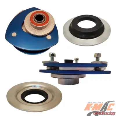 K-Mac Stage 3 Full Race Front Camber & Caster Strut Mount Kit Mercedes A/B/CLA/GLA/AMG Class 2013-2021 - 506116-3L