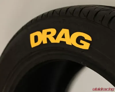 Tred Wear Drag Muscle Tredz Tire Letter Kit - TRW-16176