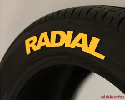 Tred Wear Radial Muscle Tredz Tire Letter Kit - TRW-16184