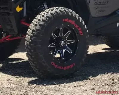 UTV Rubber Tire Decals Kit Vivid Racing Logo - TRW-UTV-VR