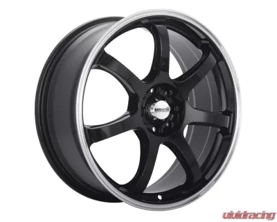 Maxxim Wheels Knight Gloss Black w/Machine Face Wheel 17x7 4x100/114.3 40 - KN77D04405
