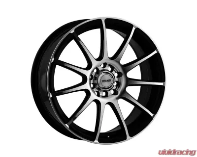 Maxxim Wheels Champ Wheel 15x6.5 4x1000/114.3 38 SLMMBA Gloss Black w/Machine Face - CP56D0438M