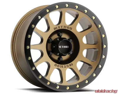 Method Race Wheels MR305 NV HD 18x9 8x6.5 18mm Method Bronze - Matte Black Lip - MR30589080918H