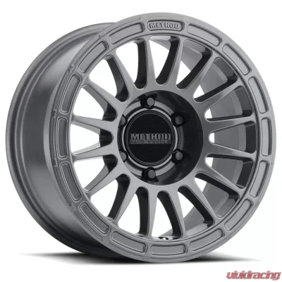 Method Race Wheels MR314 17x8.5 5x127 | 5x5 0mm Gloss Titanium - MR31478550800