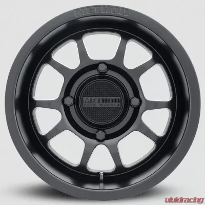 Method Race Wheels MR409 Bead Grip 15x8 4x156 0mm Matte Black - MR40958046544