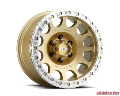 Method Race Wheels MR105 V3 17x9 5x127 | 5x5 -38mm Gold - MR10579050138B