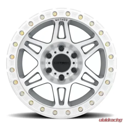 Method Race Wheels MR106 Beadlock 17x9 5x127 -44mm Machined for Jeep, Chevrolet, Dodge - MR10679050344B