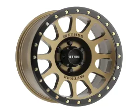 Method Race Wheels MR305 NV 20x10 6x135 -18mm Bronze | Black Street Loc