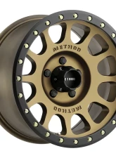 Method Race Wheels MR305 NV 20x10 Bronze Wheel 5x127 -18mm for Jeep, Chevy, Dodge                                     - MR30521050918N - Image 2