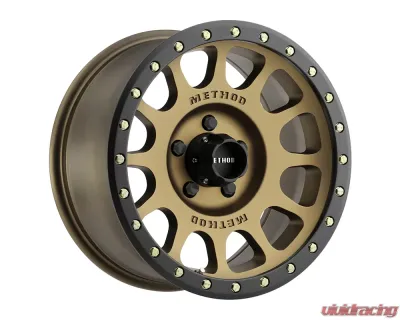 Method Race Wheels MR305 NV 20x10 Bronze Wheel 5x127 -18mm for Jeep, Chevy, Dodge - MR30521050918N