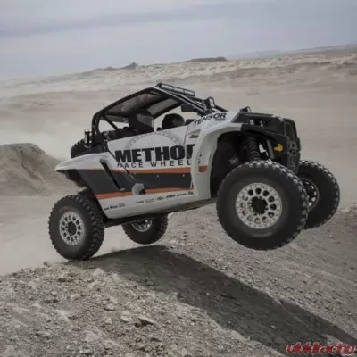 Method Race Wheels MR401-R UTV Beadlock 15x5 4x136 43mm Machined - Raw - MR40155047346B2