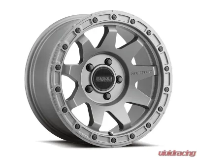 Method Race Wheels MR317 17x8.5 5x127 | 5x5 0mm Titanium - MR31778550800