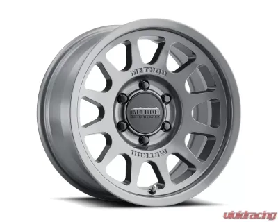 Method Race Wheels MR703 Bead Grip 17x8.5 5x150 35mm Gloss Titanium - MR70378558835